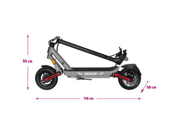Sencor -SCOOTER S71 DARK